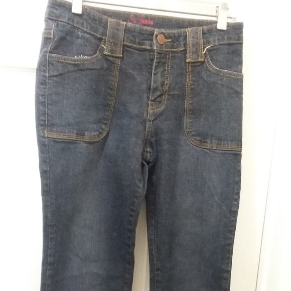 Dark Blue Jeans with pockets -by 28 Jeans - Picture 1 of 5